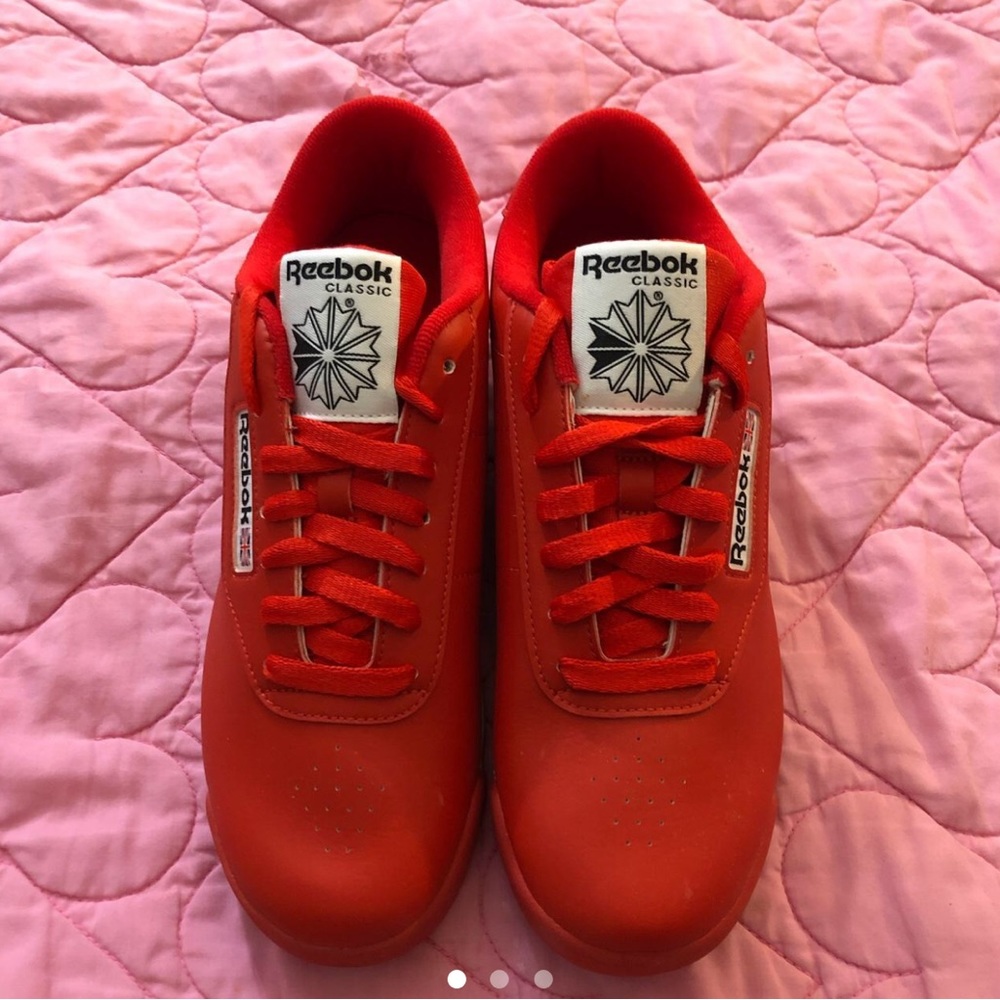 Reebok Princess Red Shoes